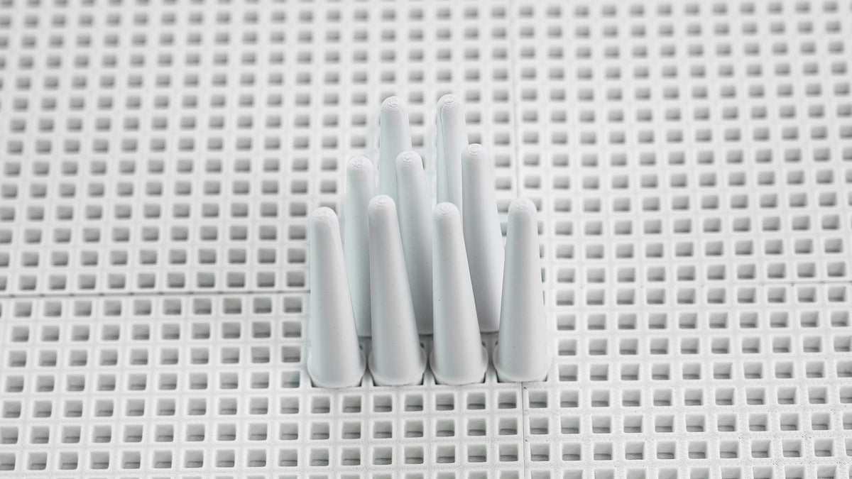 Pin long · Білий