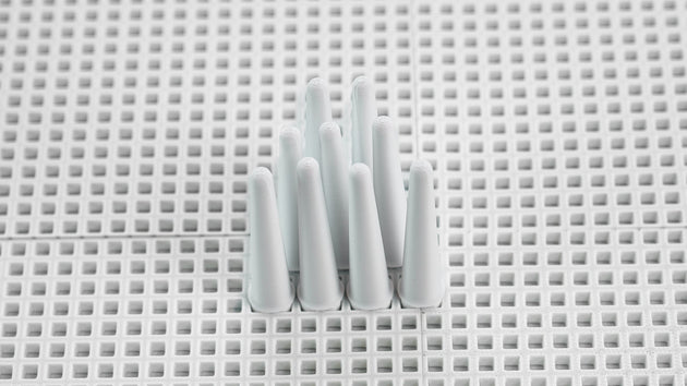 Pin long · Білий